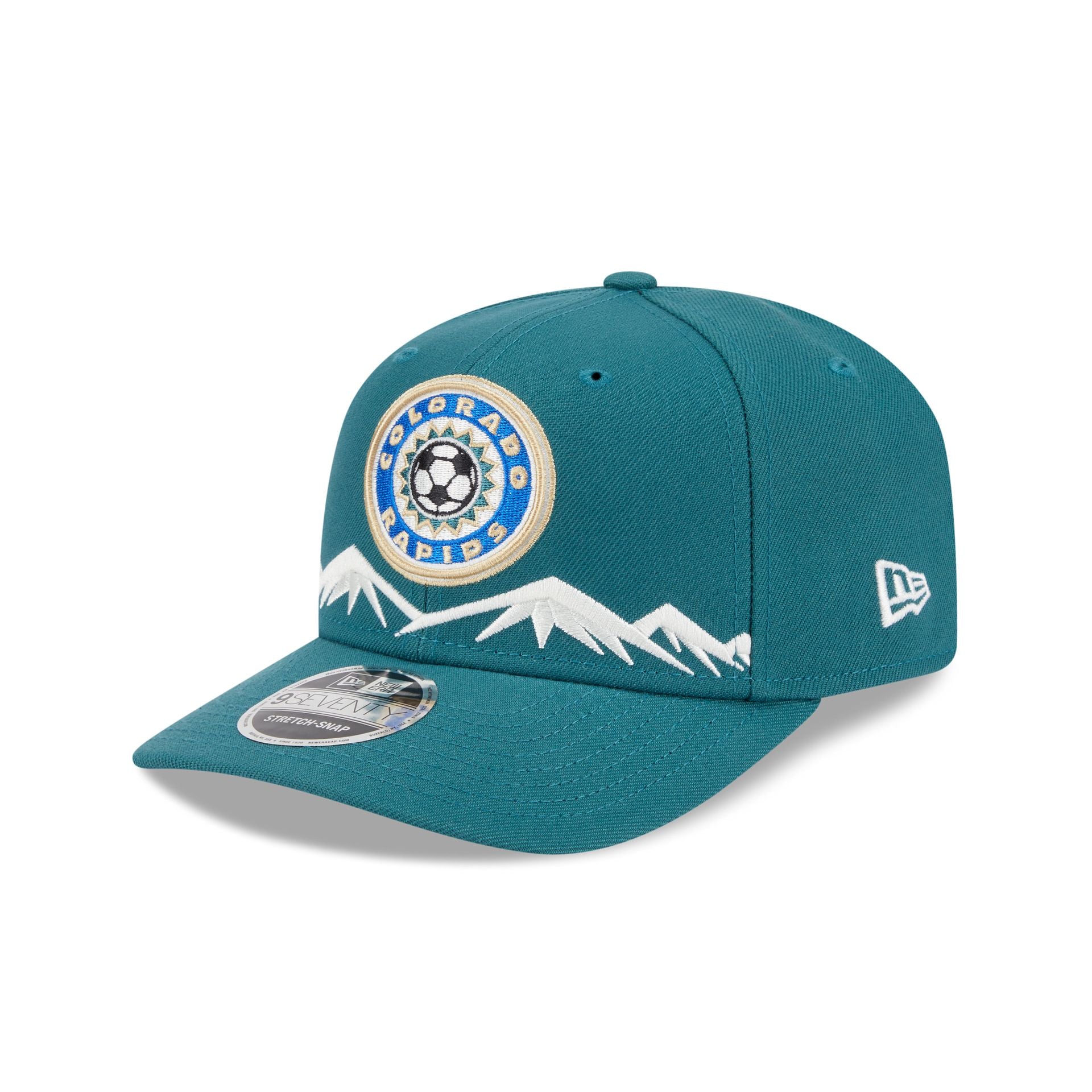Colorado Rapids 2025 Jersey Hook Green 9SEVENTY Stretch-Snap Hat