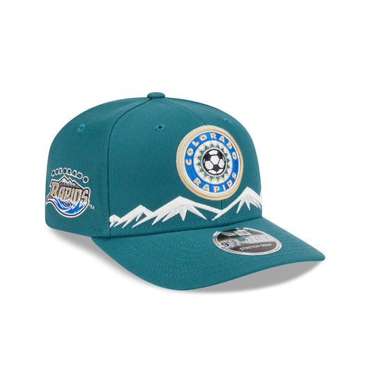 Colorado Rapids 2025 Jersey Hook Green 9SEVENTY Stretch-Snap Hat - New Era Cap