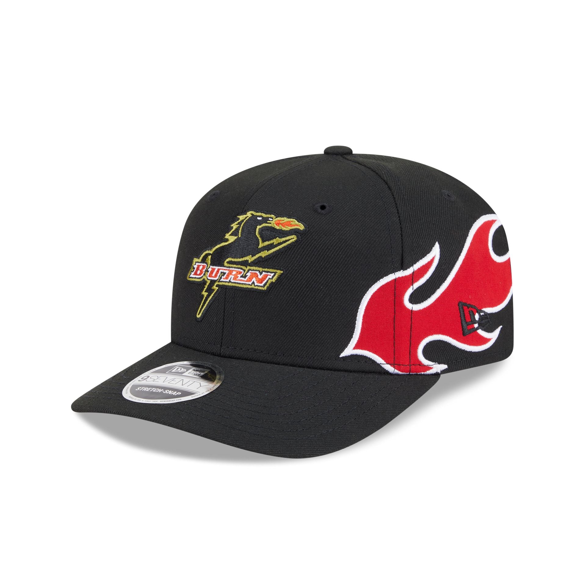 FC Dallas 2025 Jersey Hook Black 9SEVENTY Stretch-Snap Hat