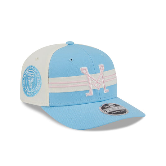 Inter Miami 2025 Jersey Hook Light Blue 9SEVENTY Stretch-Snap Hat - New Era Cap
