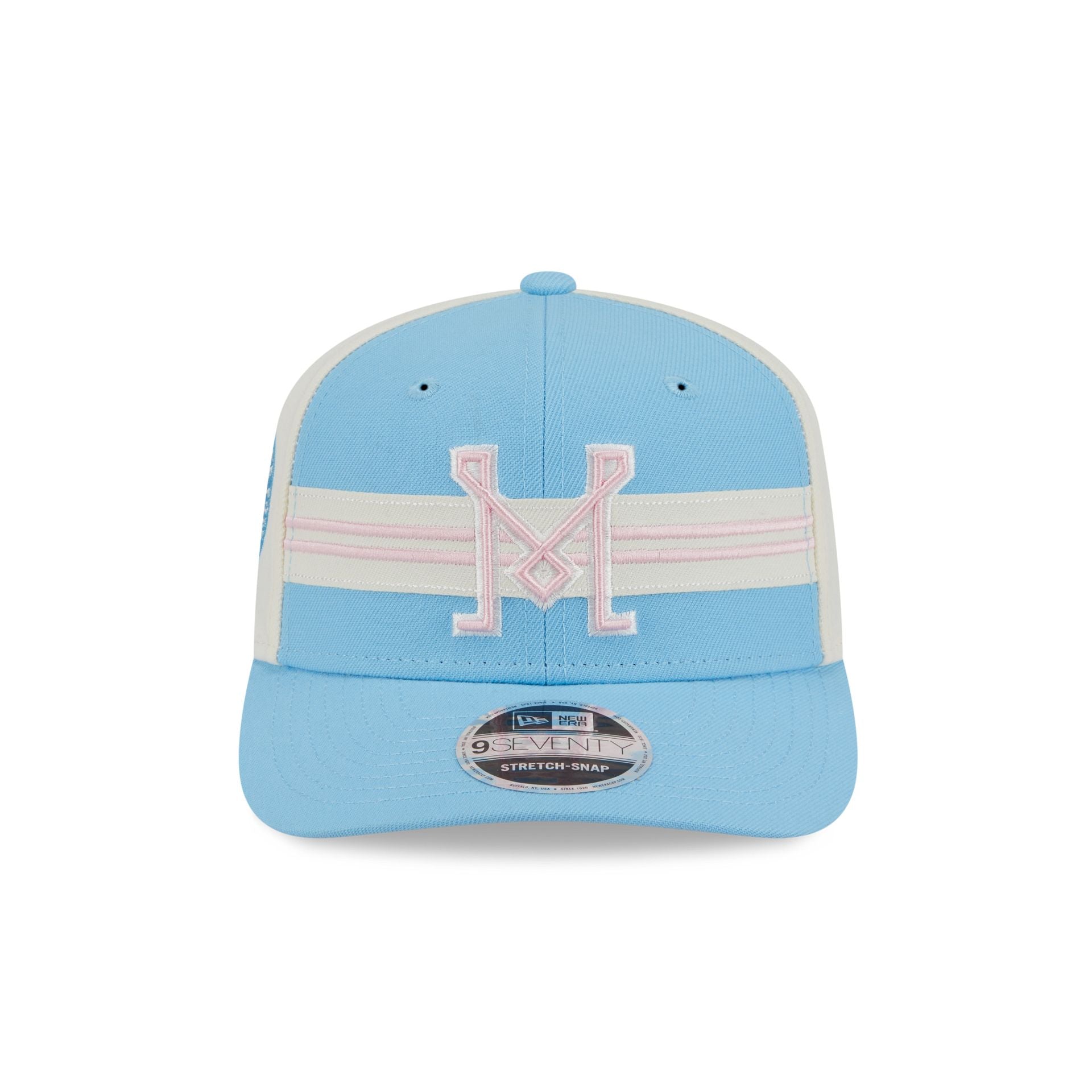 Inter Miami 2025 Jersey Hook Light Blue 9SEVENTY Stretch-Snap Hat