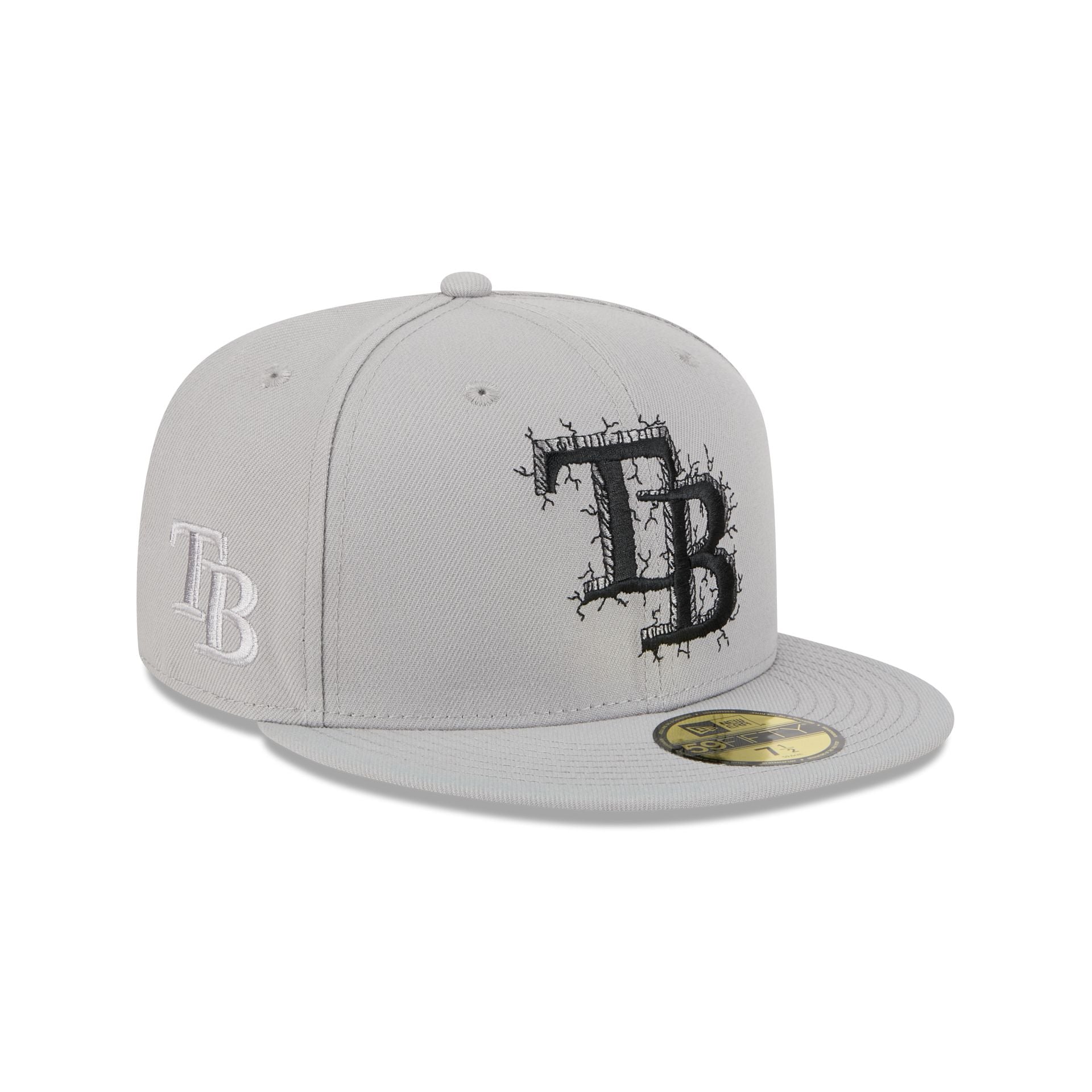Tampa Bay Rays Cracked Cement 59FIFTY Fitted Hat