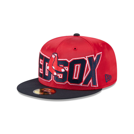Boston Red Sox Bold Satin 59FIFTY Fitted Hat - New Era Cap