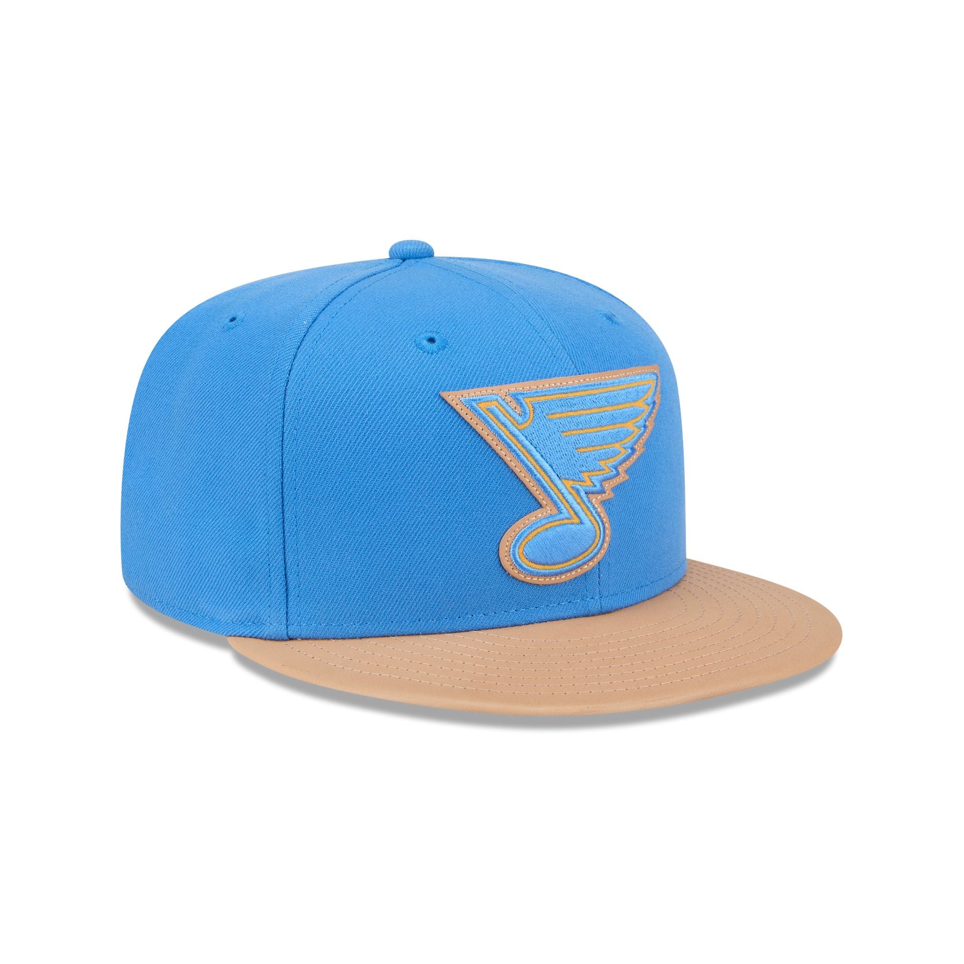 St. Louis Blues Leather Visor 59FIFTY Fitted Hat