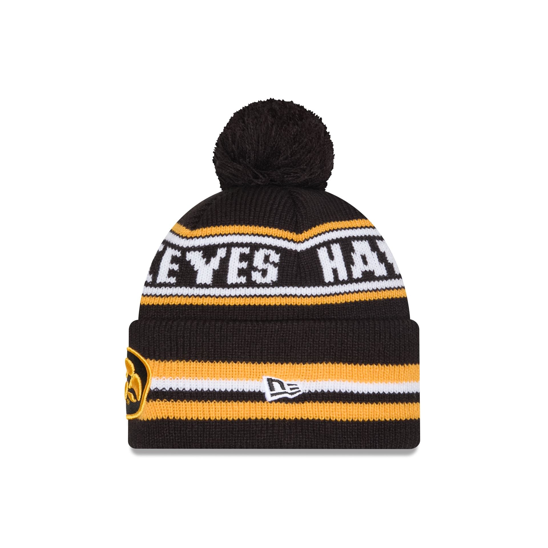 Iowa Hawkeyes Classic Pom Knit Hat