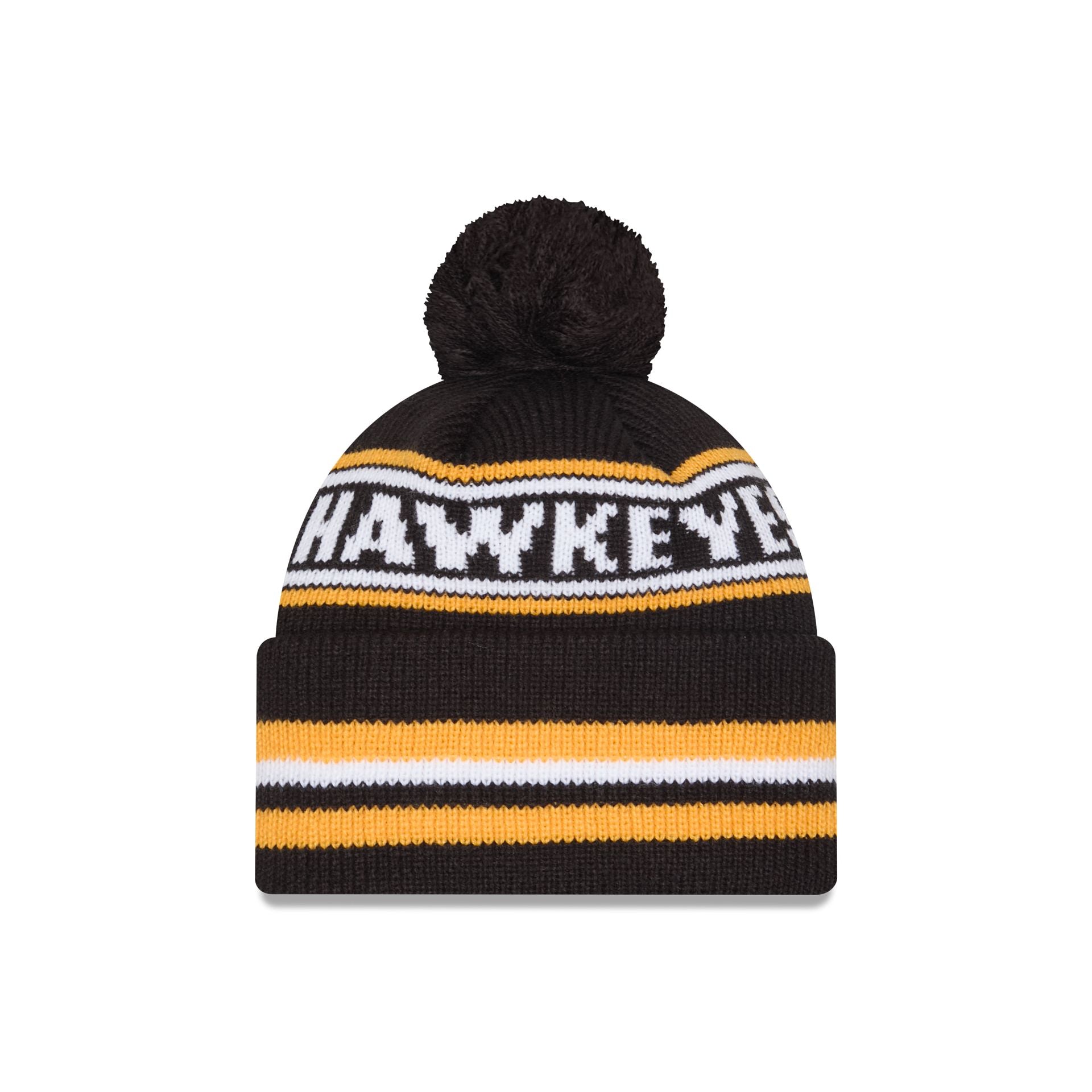 Iowa Hawkeyes Classic Pom Knit Hat