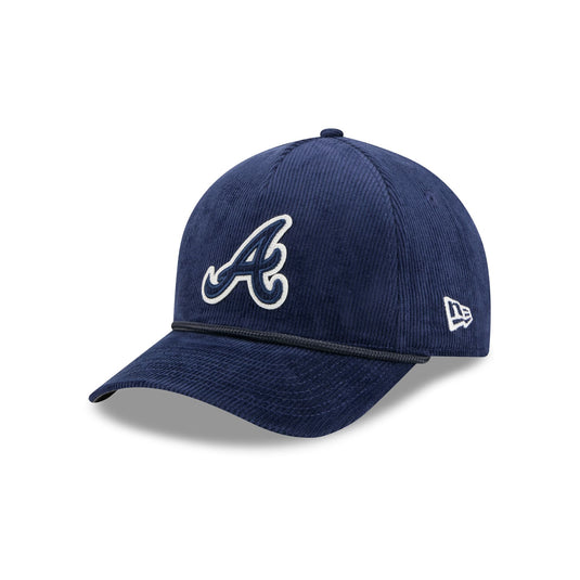 Atlanta Braves Corduroy 9FORTY M-Crown A-Frame Snapback Hat - New Era Cap