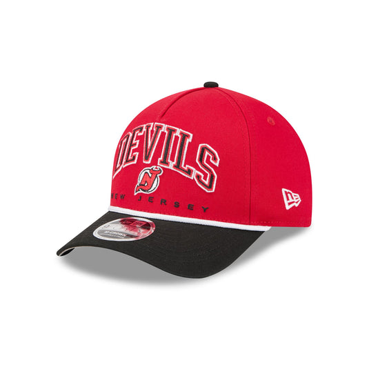 New Jersey Devils Arch 9FORTY M-Crown A-Frame Snapback Hat - New Era Cap