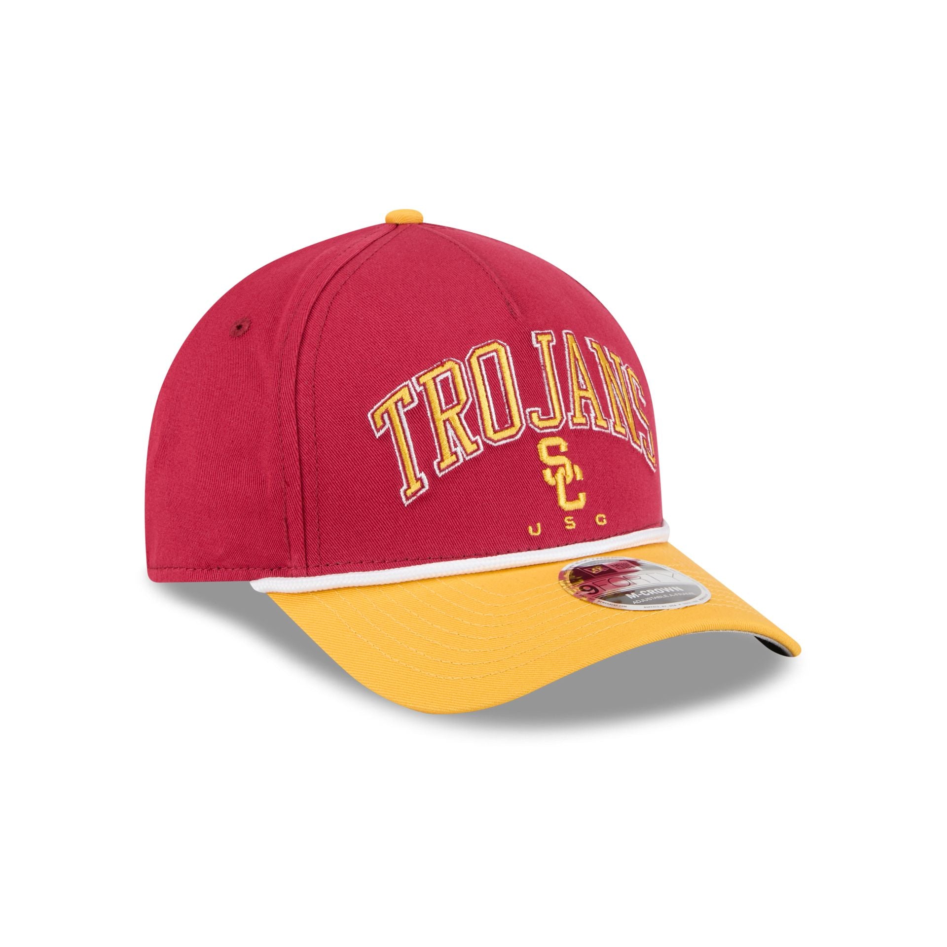 USC Trojans Arch 9FORTY M-Crown A-Frame Snapback Hat