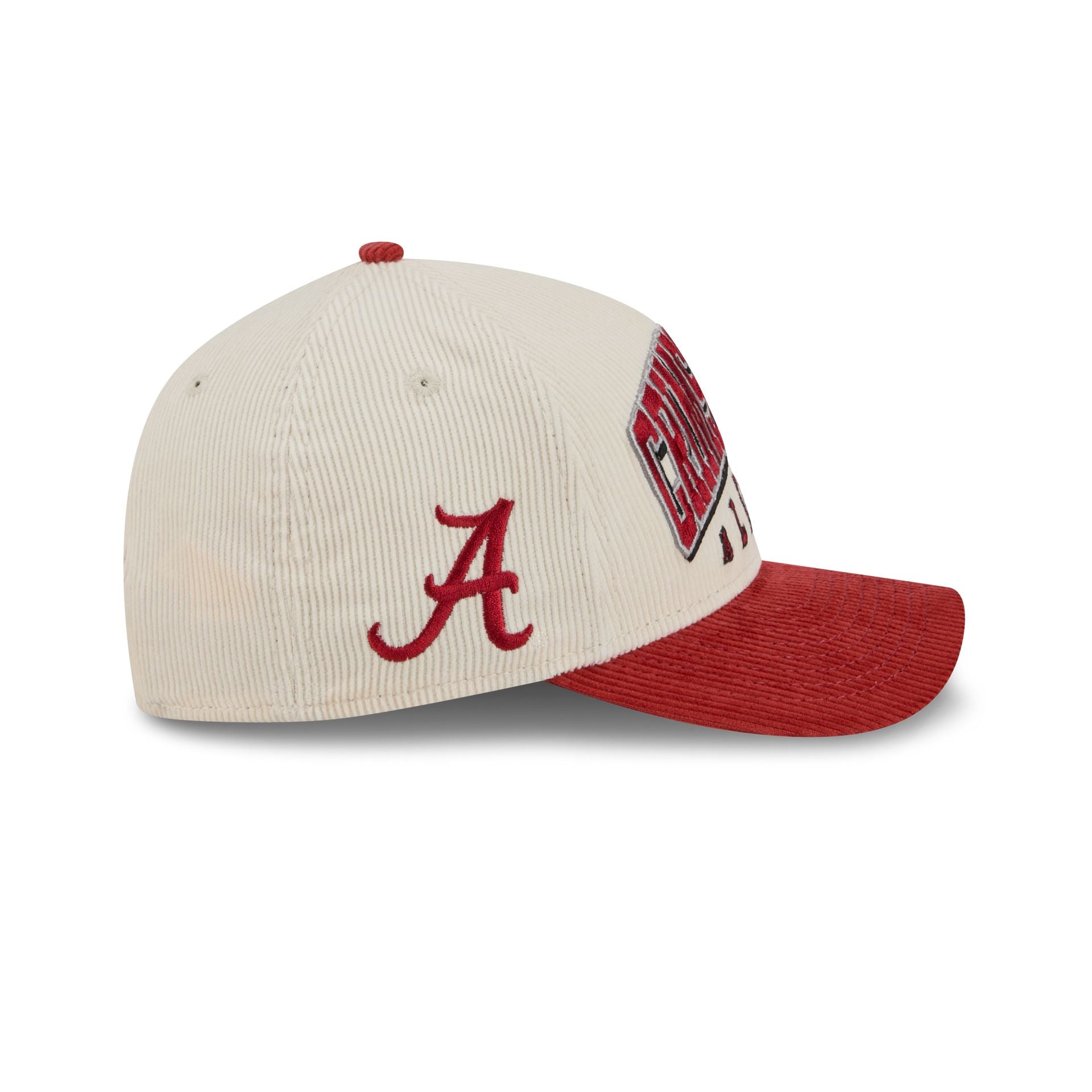 Alabama Crimson Tide Stacked Corduroy 9FORTY M-Crown A-Frame Snapback Hat