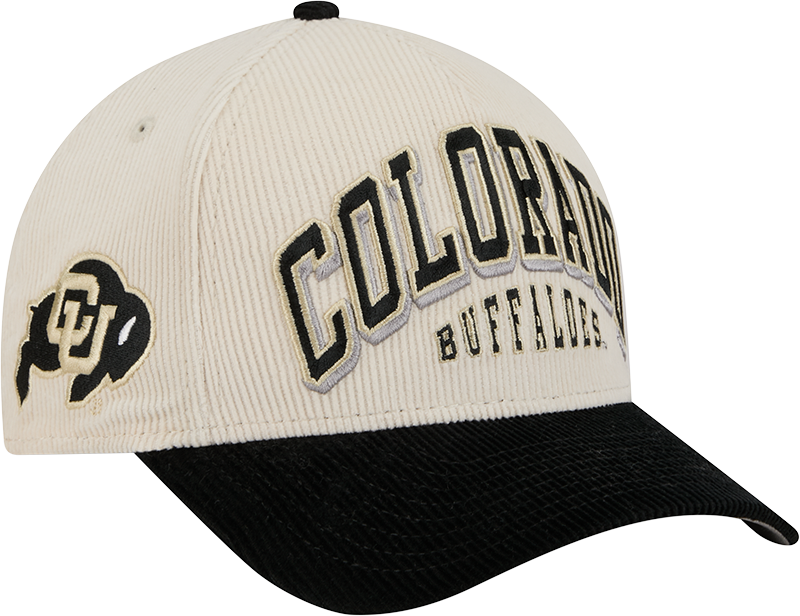 Colorado Buffaloes Stacked Corduroy 9FORTY M-Crown A-Frame Snapback Hat
