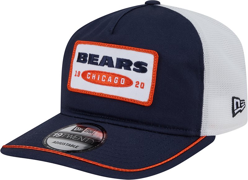 Chicago Bears Patch 19TWENTY Trucker Hat