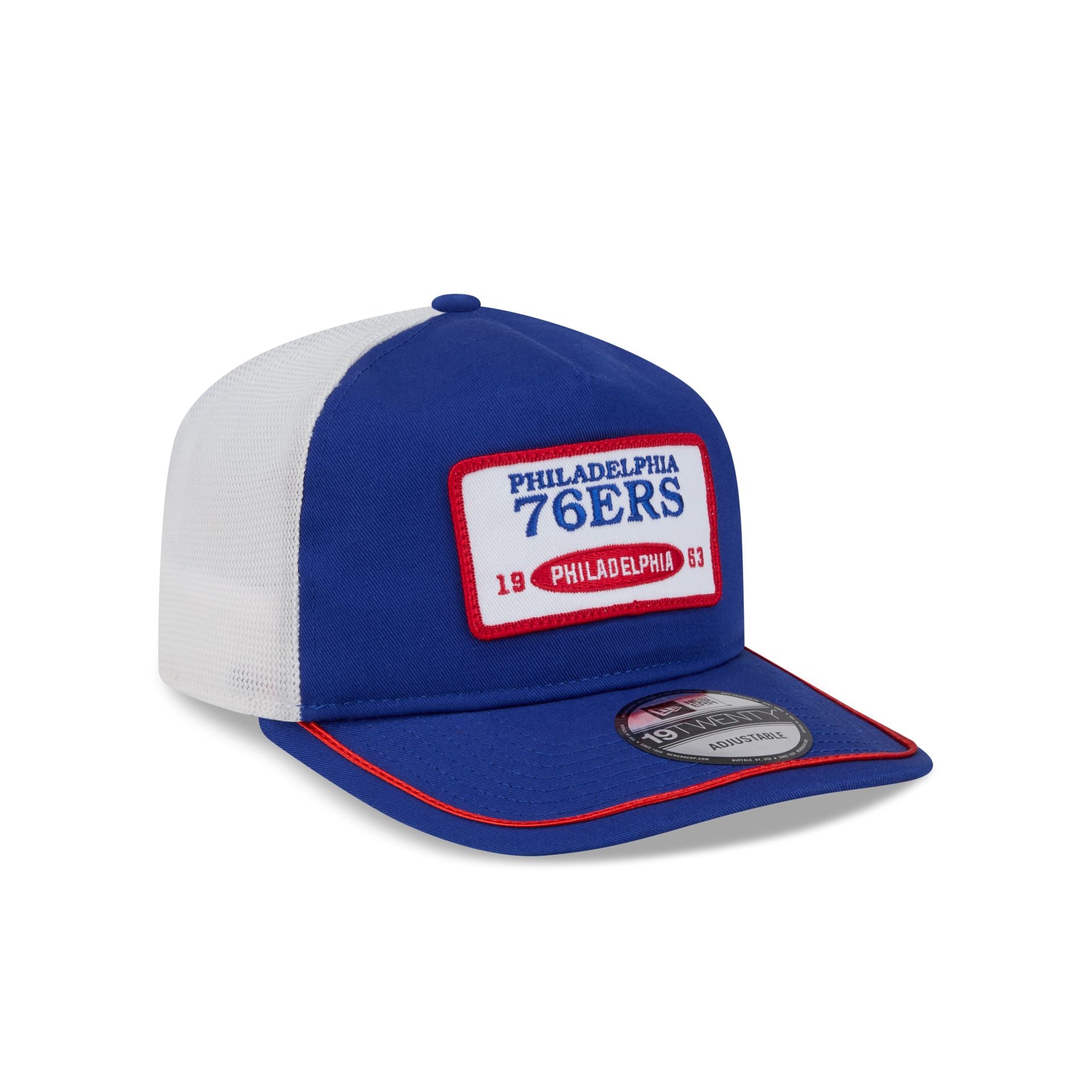 Philadelphia 76ers Patch 19TWENTY Trucker Hat
