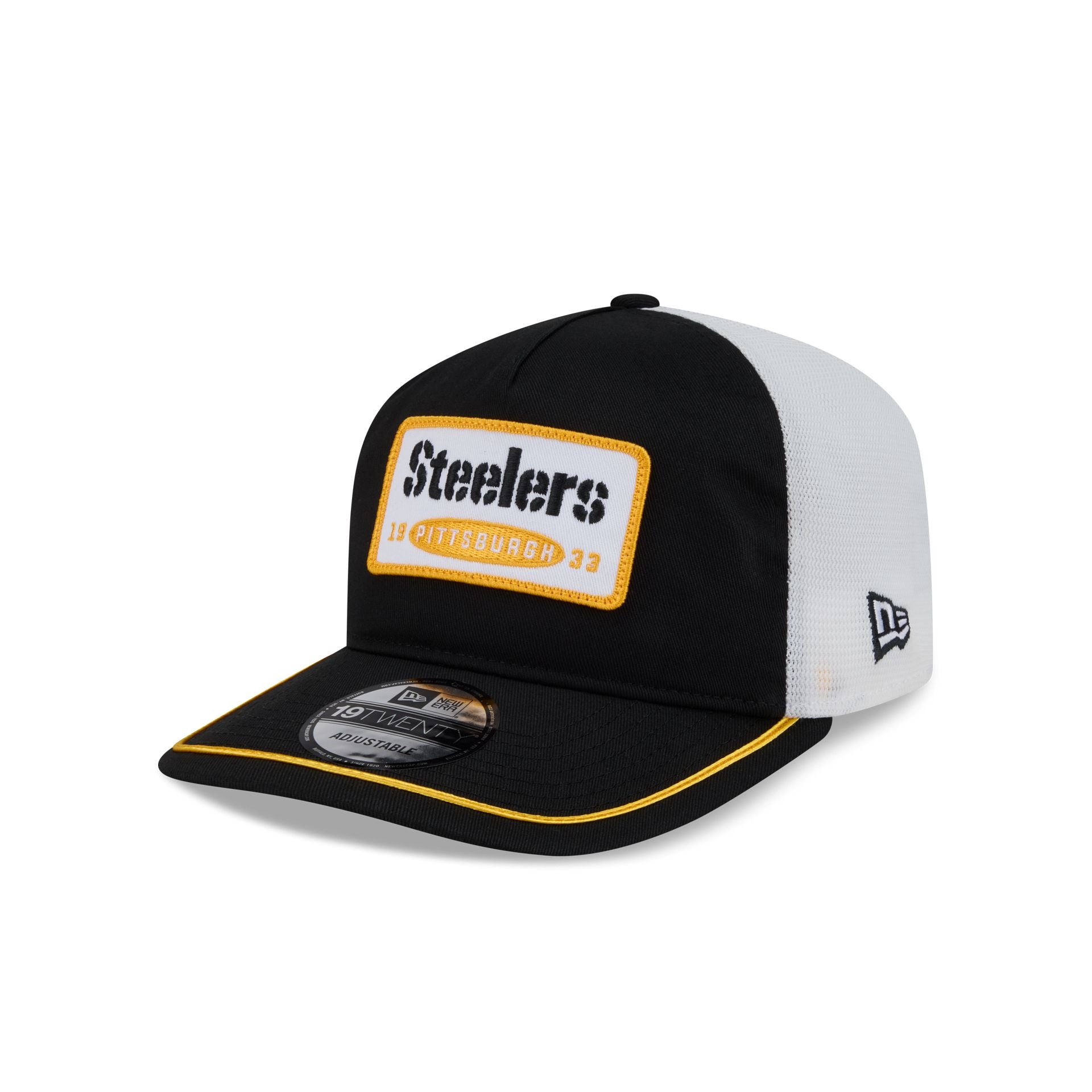 Pittsburgh Steelers Patch 19TWENTY Trucker Hat