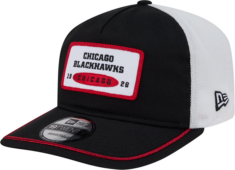 Chicago Blackhawks Patch 19TWENTY Trucker Hat