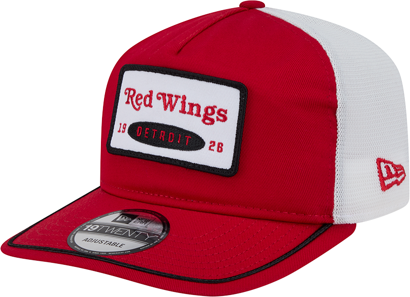 Detroit Red Wings Patch 19TWENTY Trucker Hat