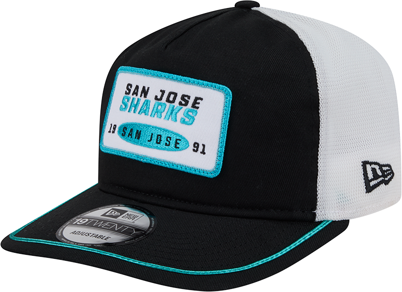 San Jose Sharks Patch 19TWENTY Trucker Hat