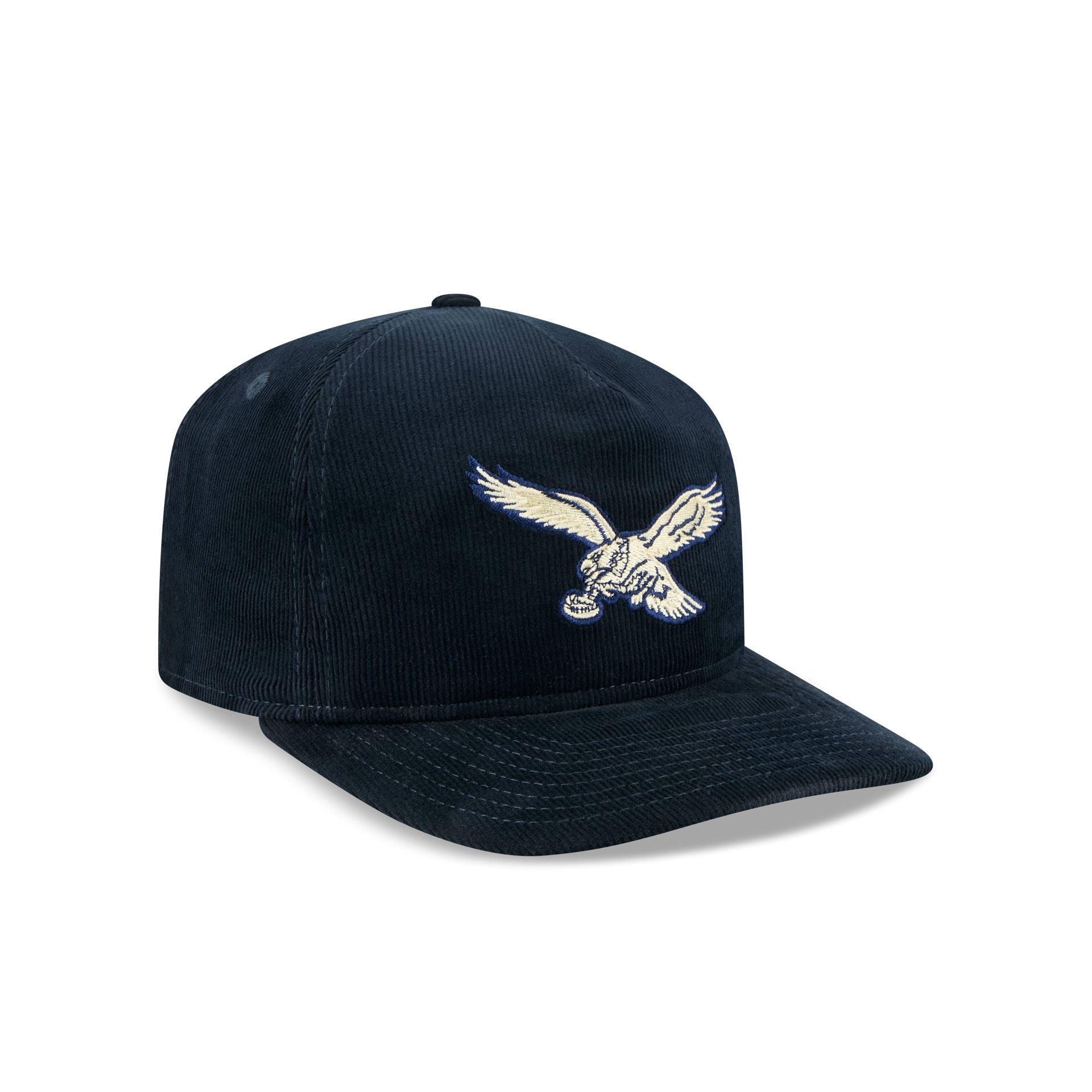 Philadelphia Eagles Nostalgic Navy Corduroy 19TWENTY Adjustable Hat