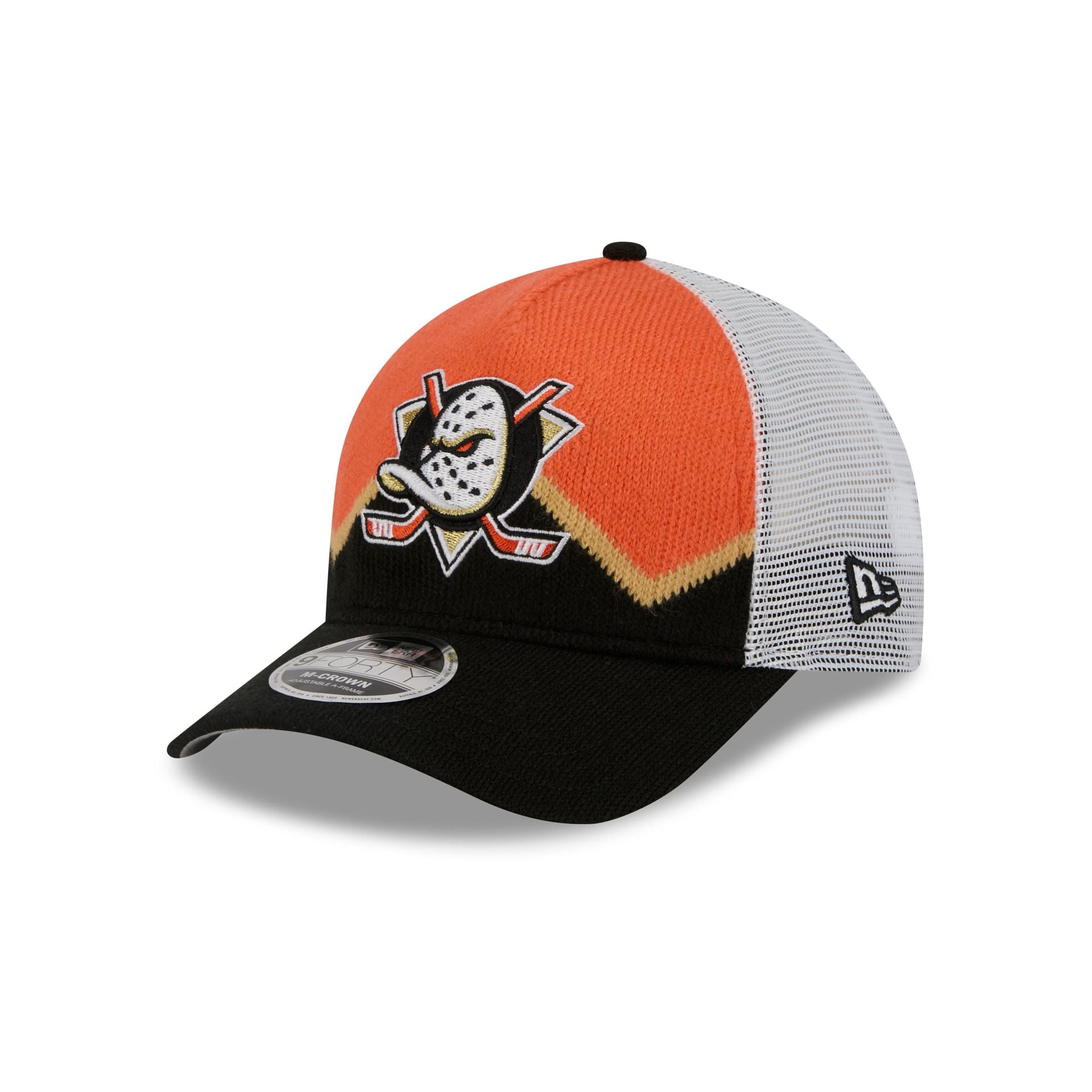 Anaheim Ducks Sock 9FORTY M-Crown A-Frame Trucker Hat