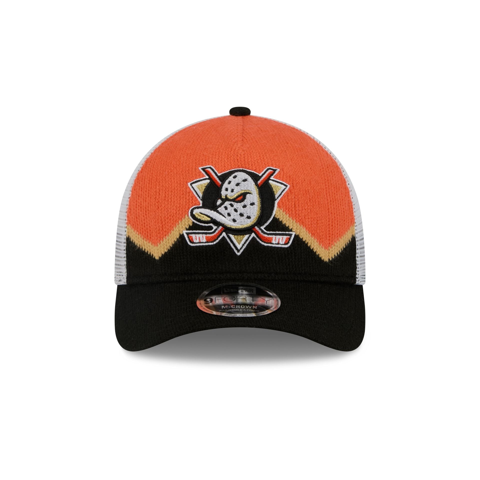 Anaheim Ducks Sock 9FORTY M-Crown A-Frame Trucker Hat