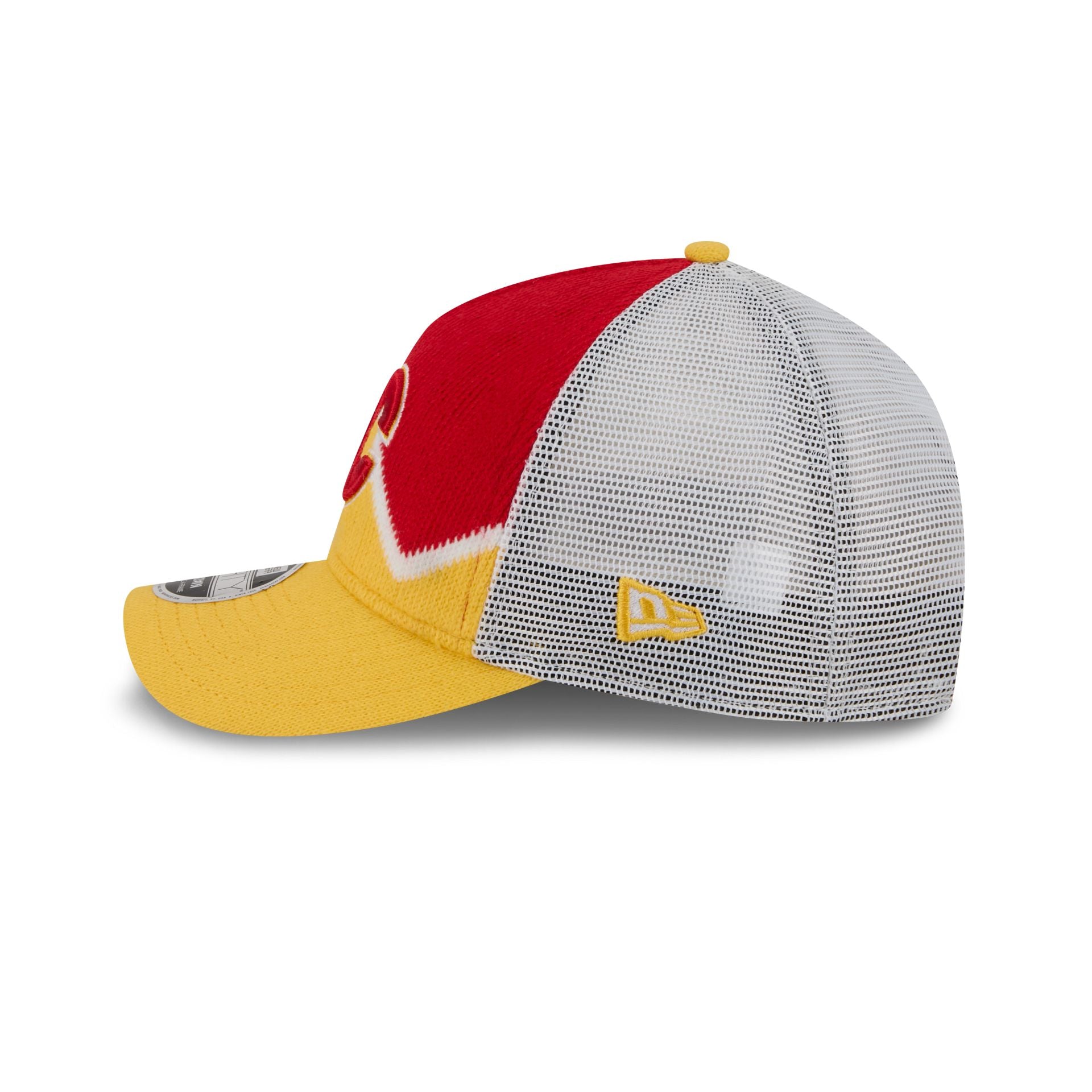 Calgary Flames Sock 9FORTY M-Crown A-Frame Trucker Hat