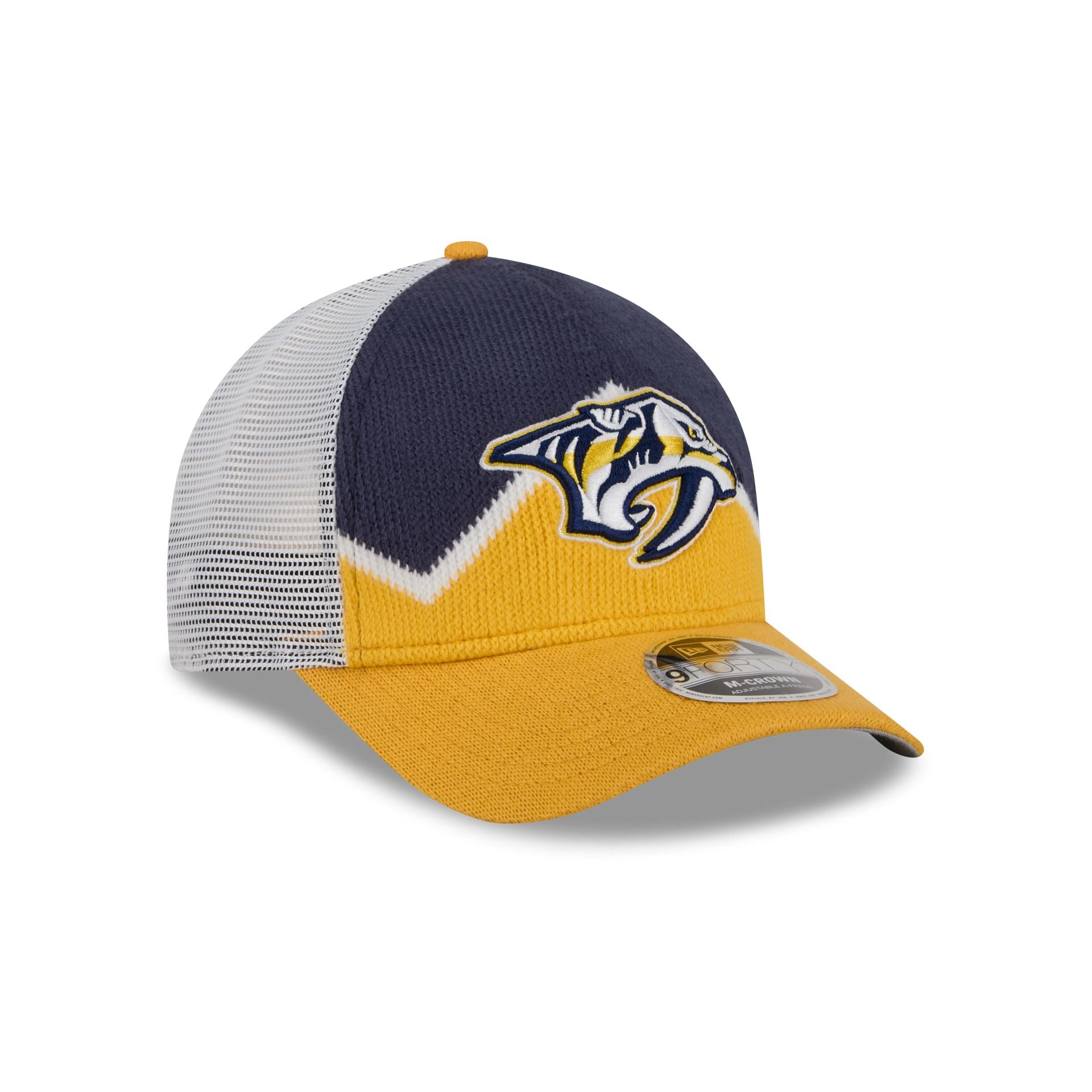 Nashville Predators Sock 9FORTY M-Crown A-Frame Trucker Hat