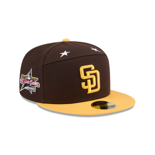 San Diego Padres 2025 All-Star Game Split Panel 59FIFTY Fitted Hat - New Era Cap