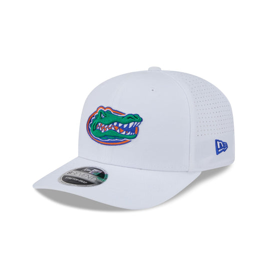 Florida Gators Optic White Performance 9SEVENTY Stretch-Snap Hat - New Era Cap