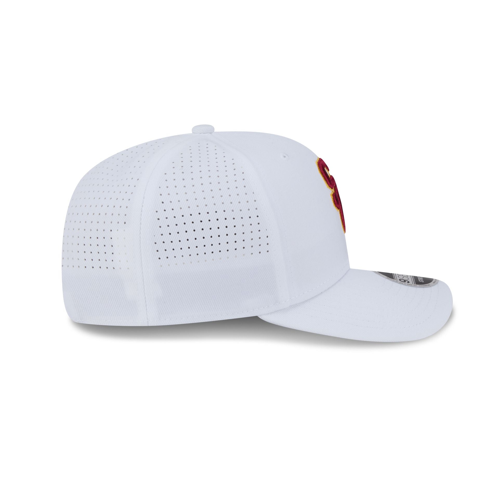 USC Trojans Optic White Performance 9SEVENTY Stretch-Snap Hat
