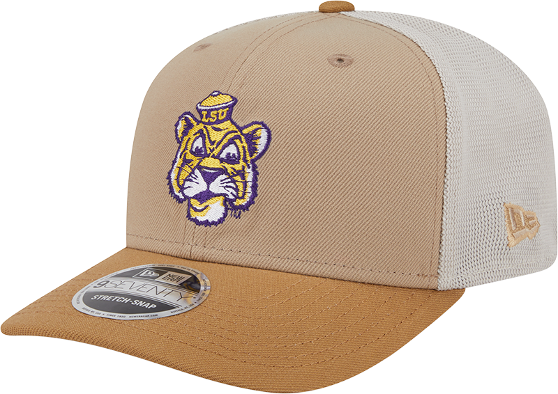 LSU Tigers College Vault Stone 9SEVENTY Trucker Hat
