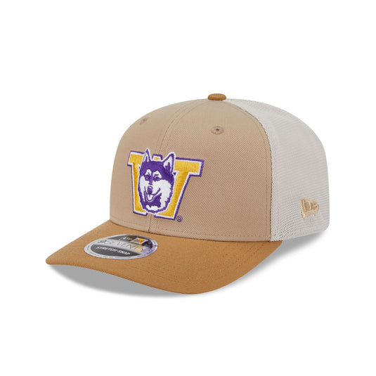 Washington Huskies College Vault Stone 9SEVENTY Trucker Hat - New Era Cap