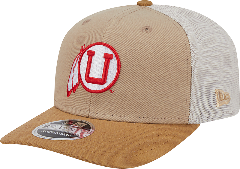 Utah Utes College Vault Stone 9SEVENTY Trucker Hat