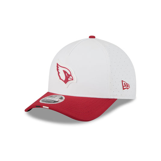 Arizona Cardinals 2025 Training 9FORTY M-Crown A-Frame Snapback Hat - New Era Cap