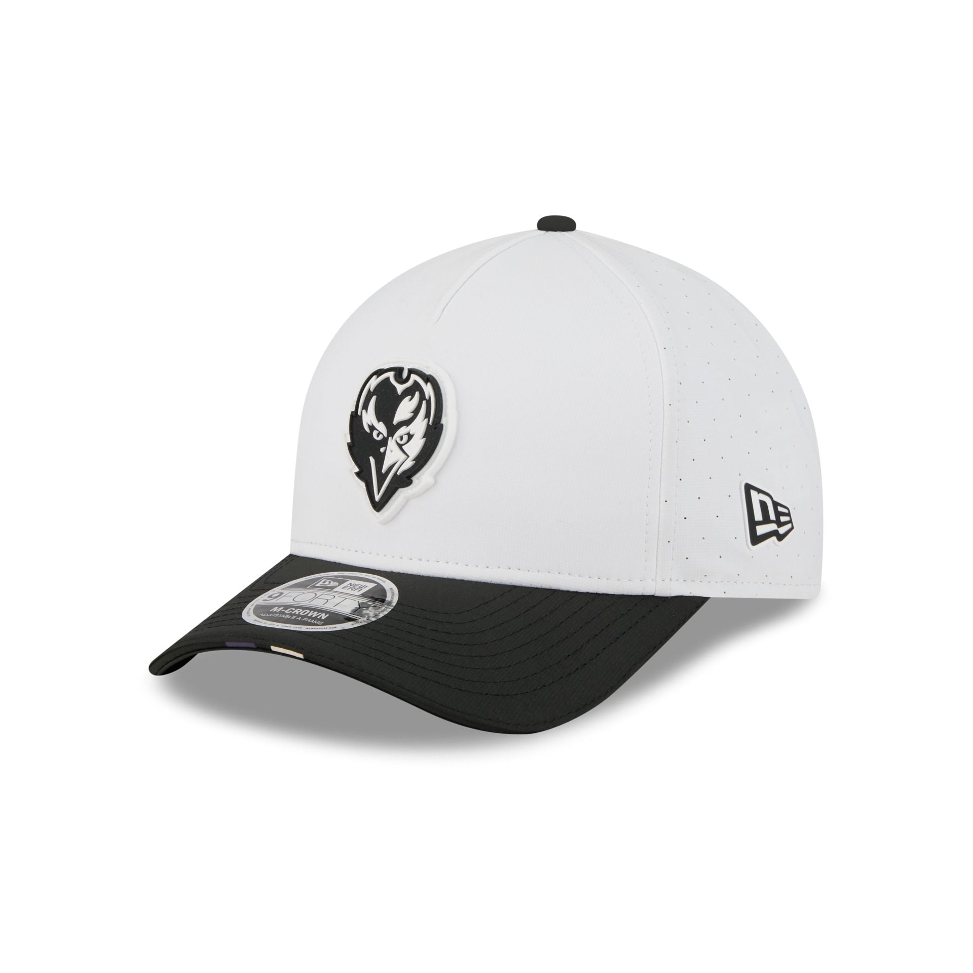 Baltimore Ravens 2025 Training 9FORTY M-Crown A-Frame Snapback Hat