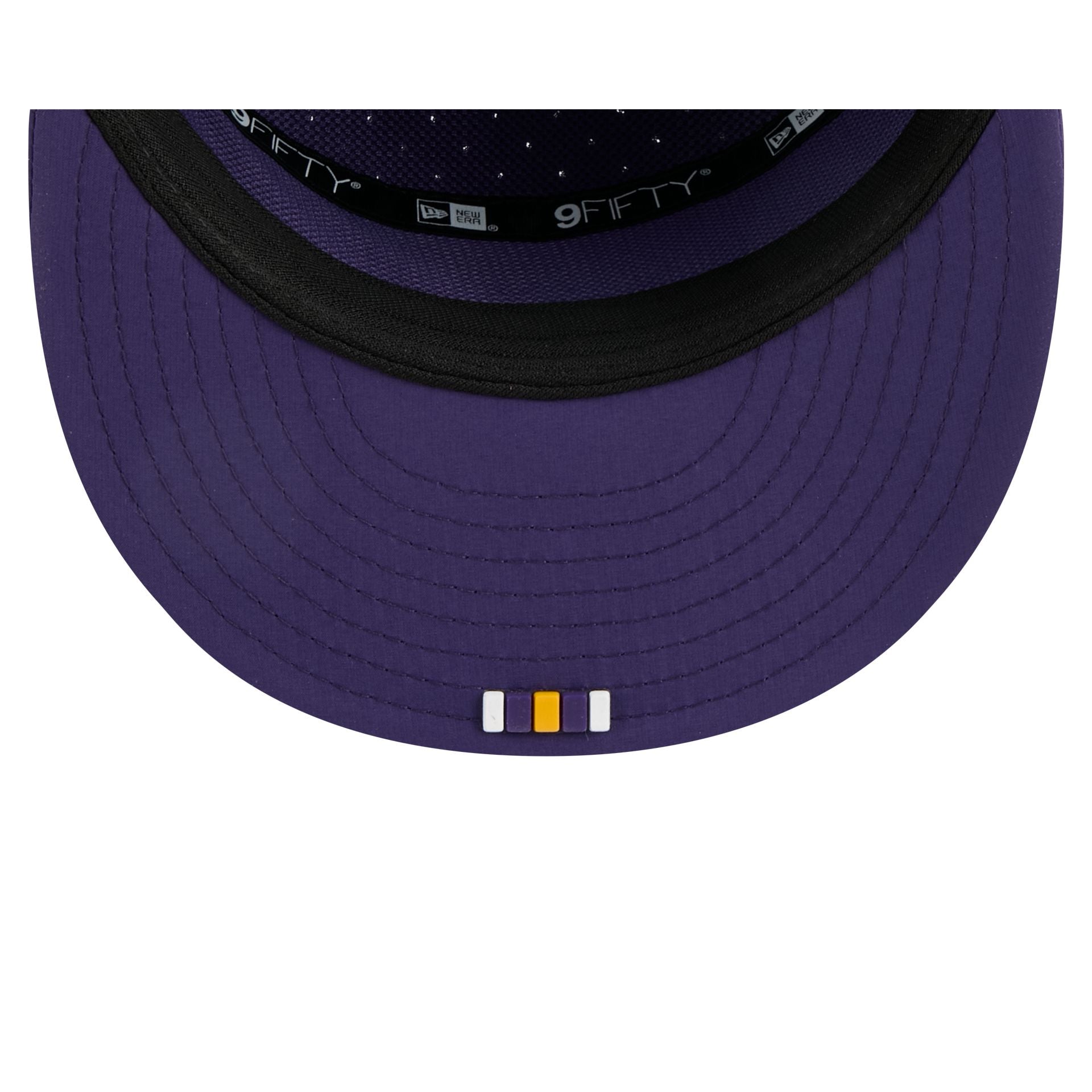 LSU Tigers Hot Weather Split Panel 9FIFTY Snapback Hat