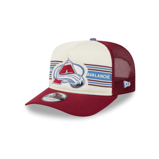Colorado Avalanche Banner 9FIFTY A-Frame Trucker Hat - New Era Cap