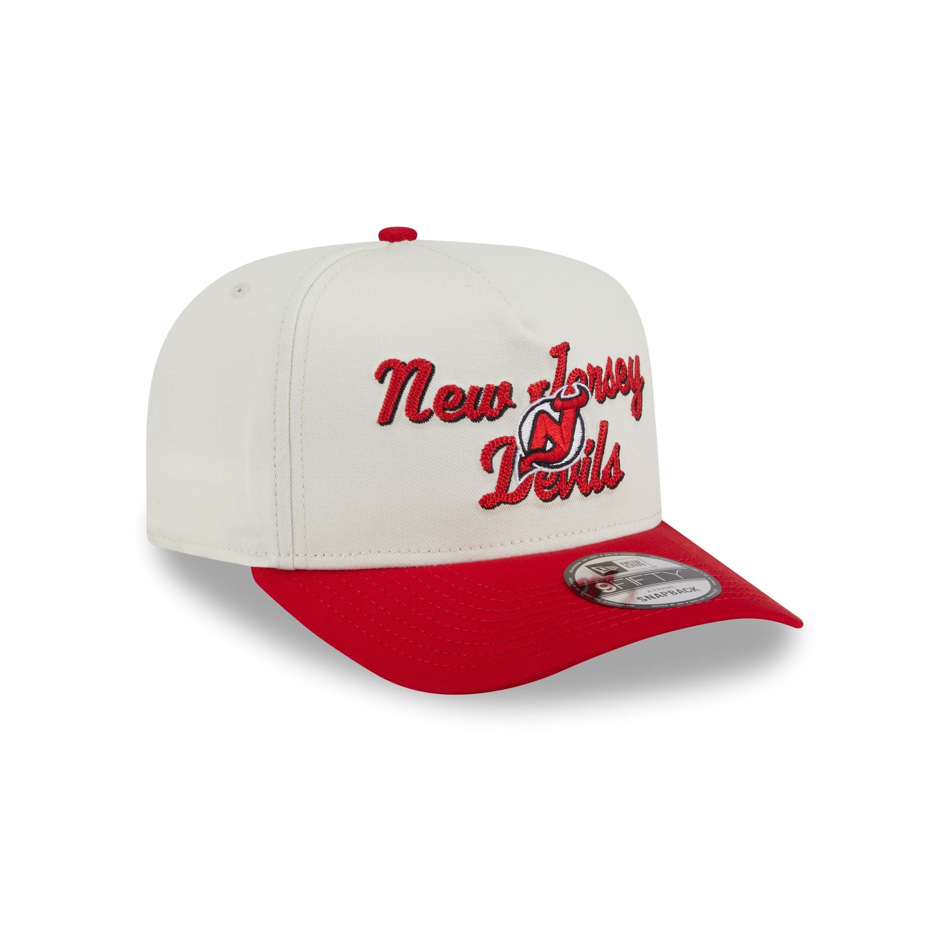 New Jersey Devils Chainstitch 9FIFTY A-Frame Snapback Hat
