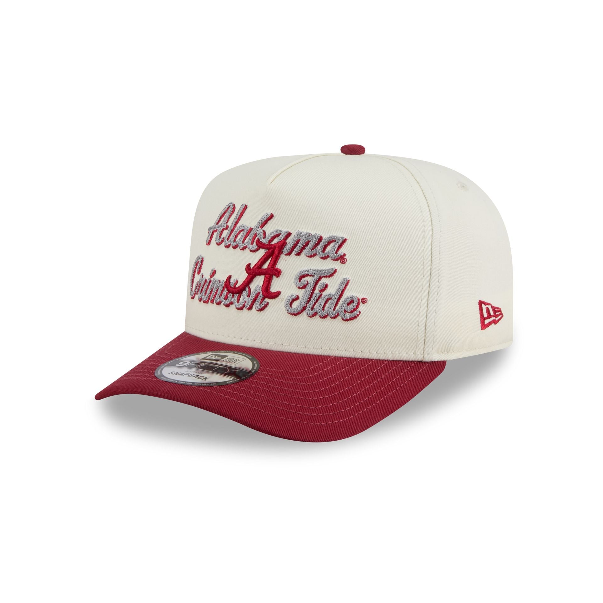 Alabama Crimson Tide Chainstitch 9FIFTY A-Frame Snapback Hat