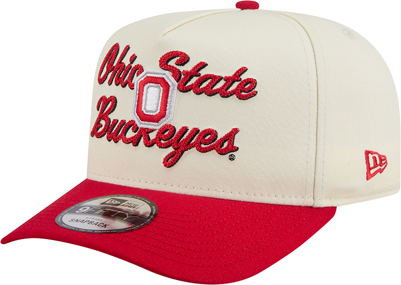 Ohio State Buckeyes Chainstitch 9FIFTY A-Frame Snapback Hat