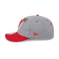 New Jersey Devils Heather Gray Wool Low Profile 9FIFTY Snapback Hat