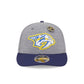 Nashville Predators Heather Gray Wool Low Profile 9FIFTY Snapback Hat