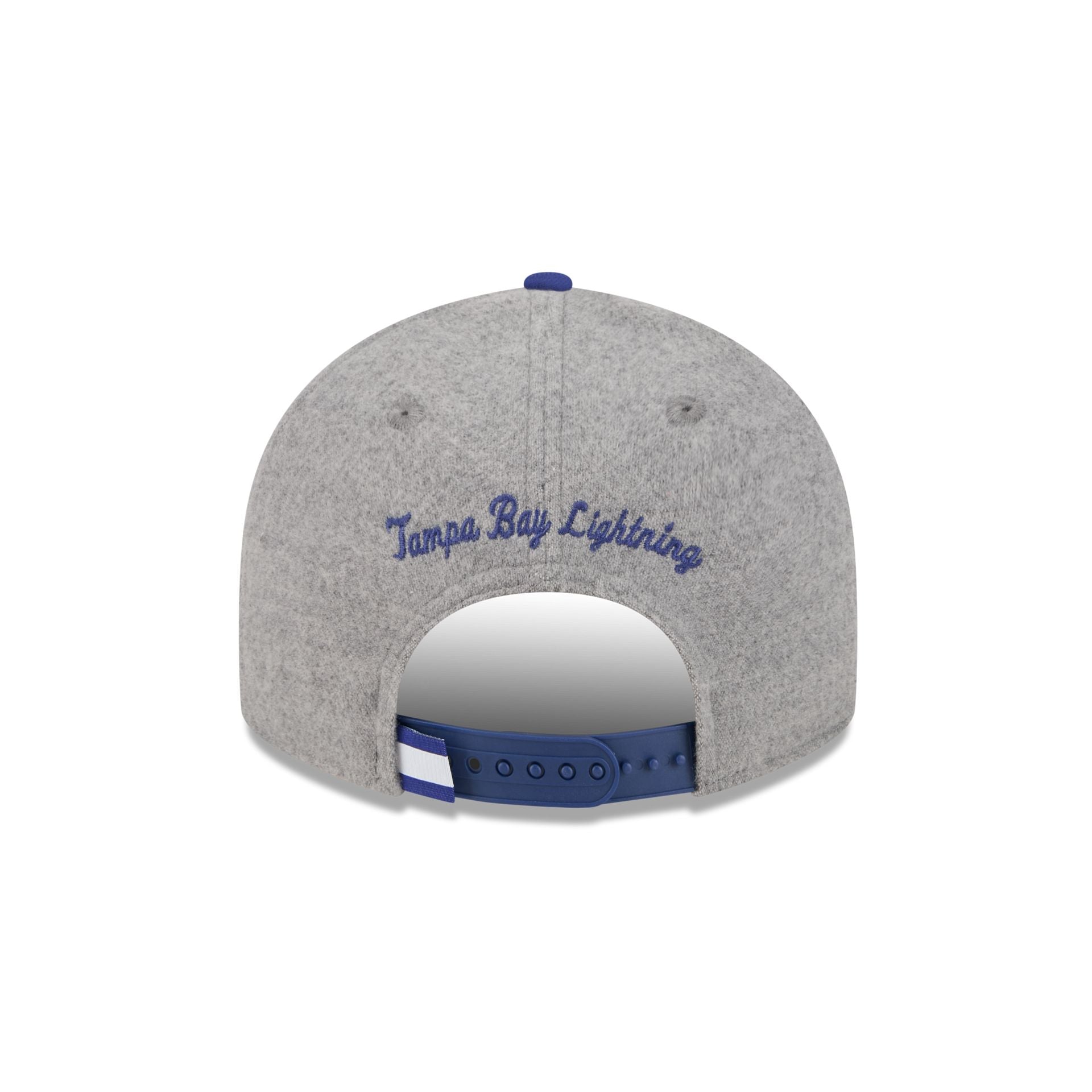 Tampa Bay Lightning Heather Gray Wool Low Profile 9FIFTY Snapback Hat
