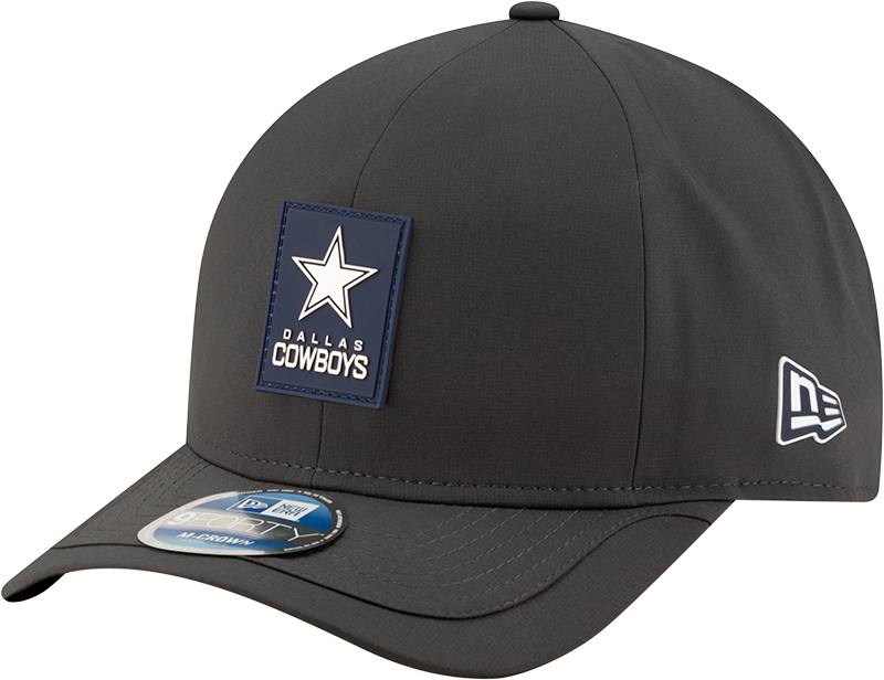 Dallas Cowboys 2025 Sideline Cold Weather Steel Clouds 9FORTY M-Crown Snapback Hat