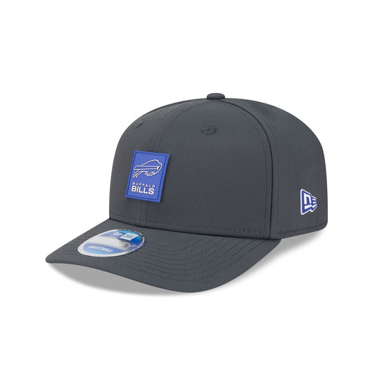 Buffalo Bills 2025 Sideline Cold Weather Steel Clouds 9SEVENTY Stretch-Snap Hat - New Era Cap