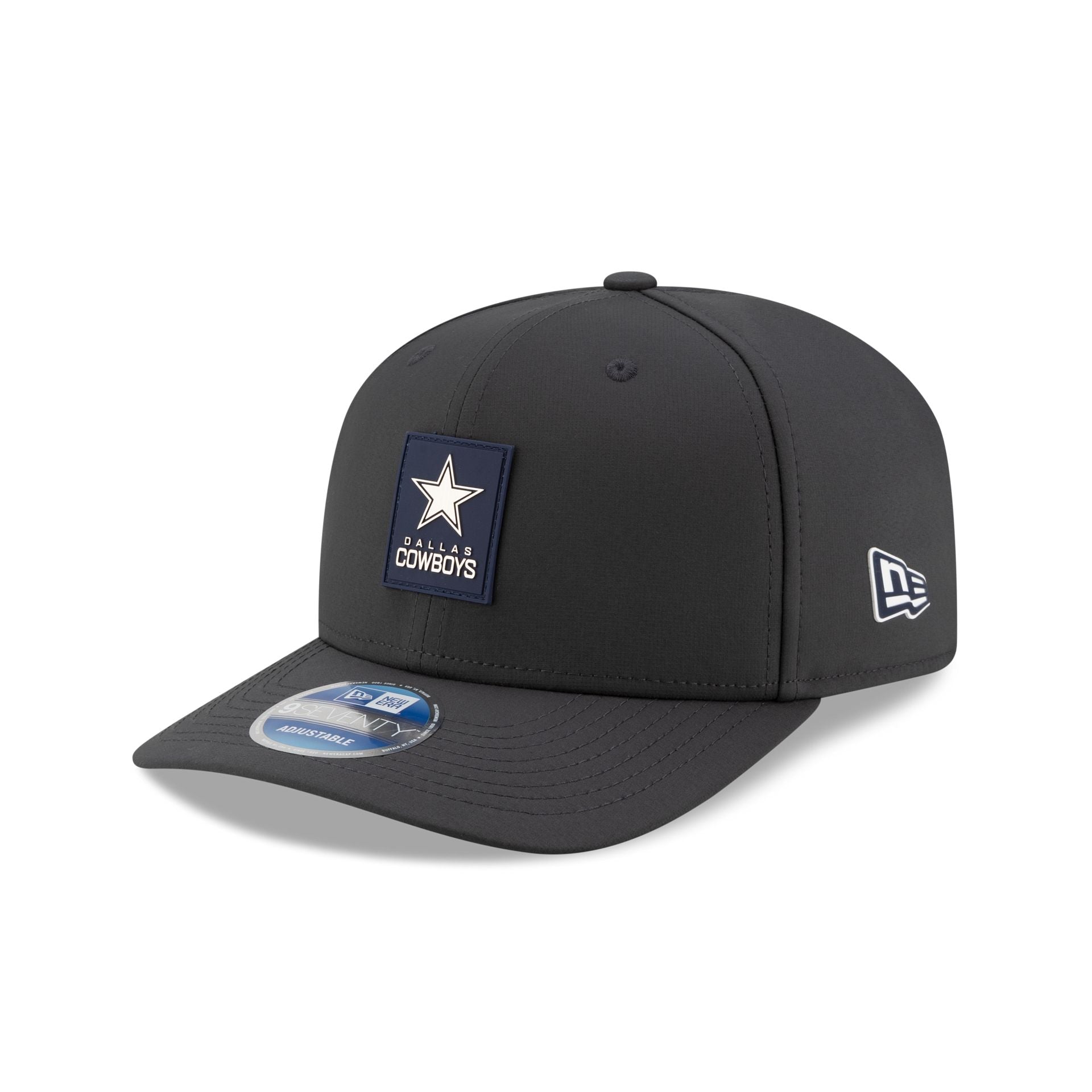Dallas Cowboys 2025 Sideline Cold Weather Steel Clouds 9SEVENTY Stretch-Snap Hat