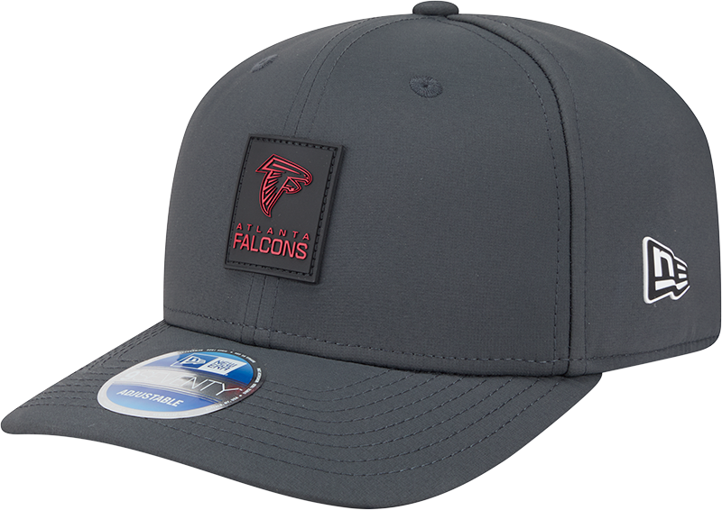 Atlanta Falcons 2025 Sideline Cold Weather Steel Clouds 9SEVENTY Stretch-Snap Hat