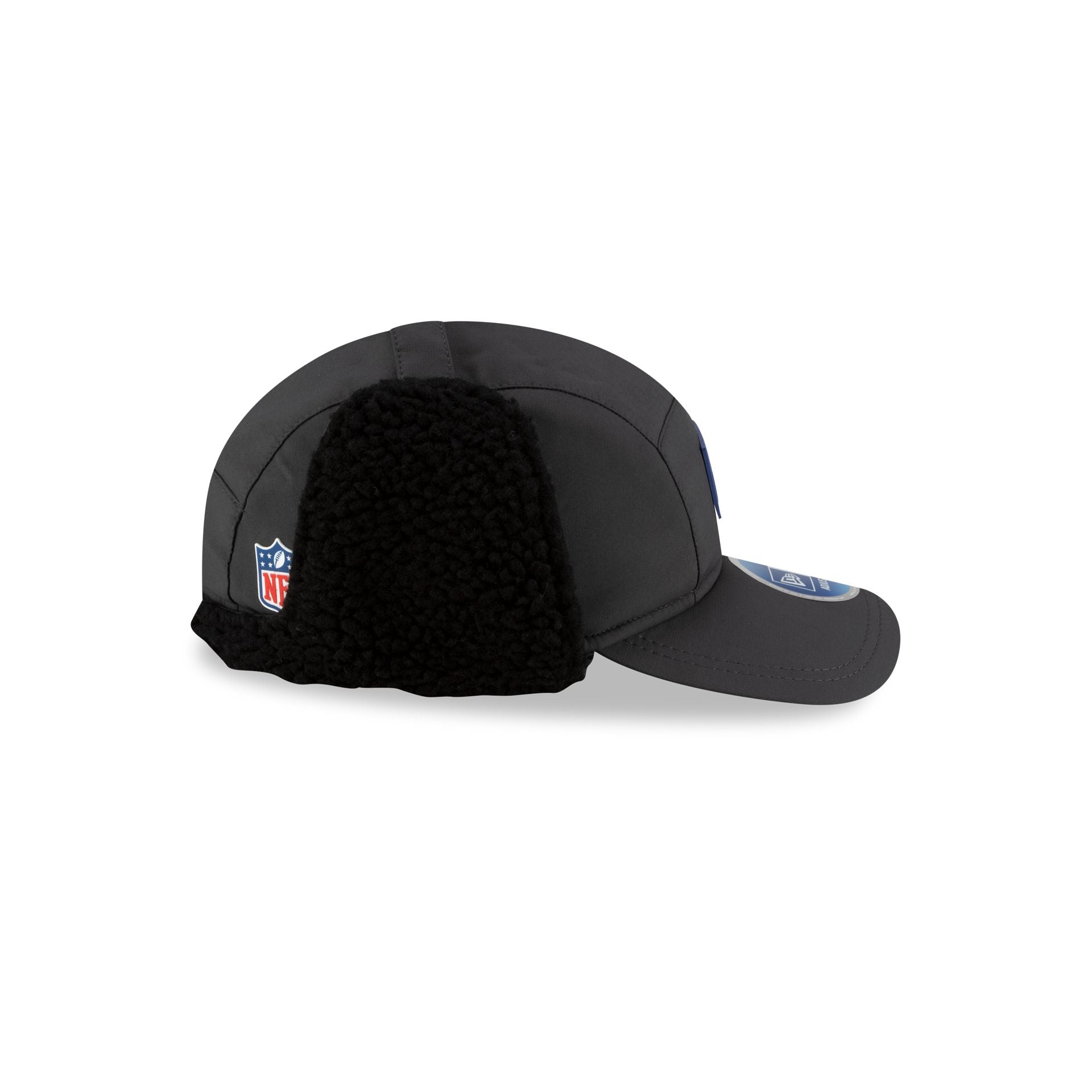 Buffalo Bills 2025 Sideline Cold Weather Steel Clouds Runner Dogear Adjustable Hat