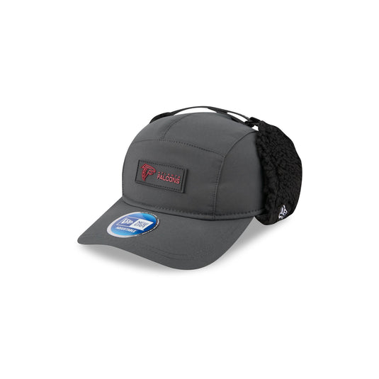 Atlanta Falcons 2025 Sideline Cold Weather Steel Clouds Runner Dogear Adjustable Hat - New Era Cap