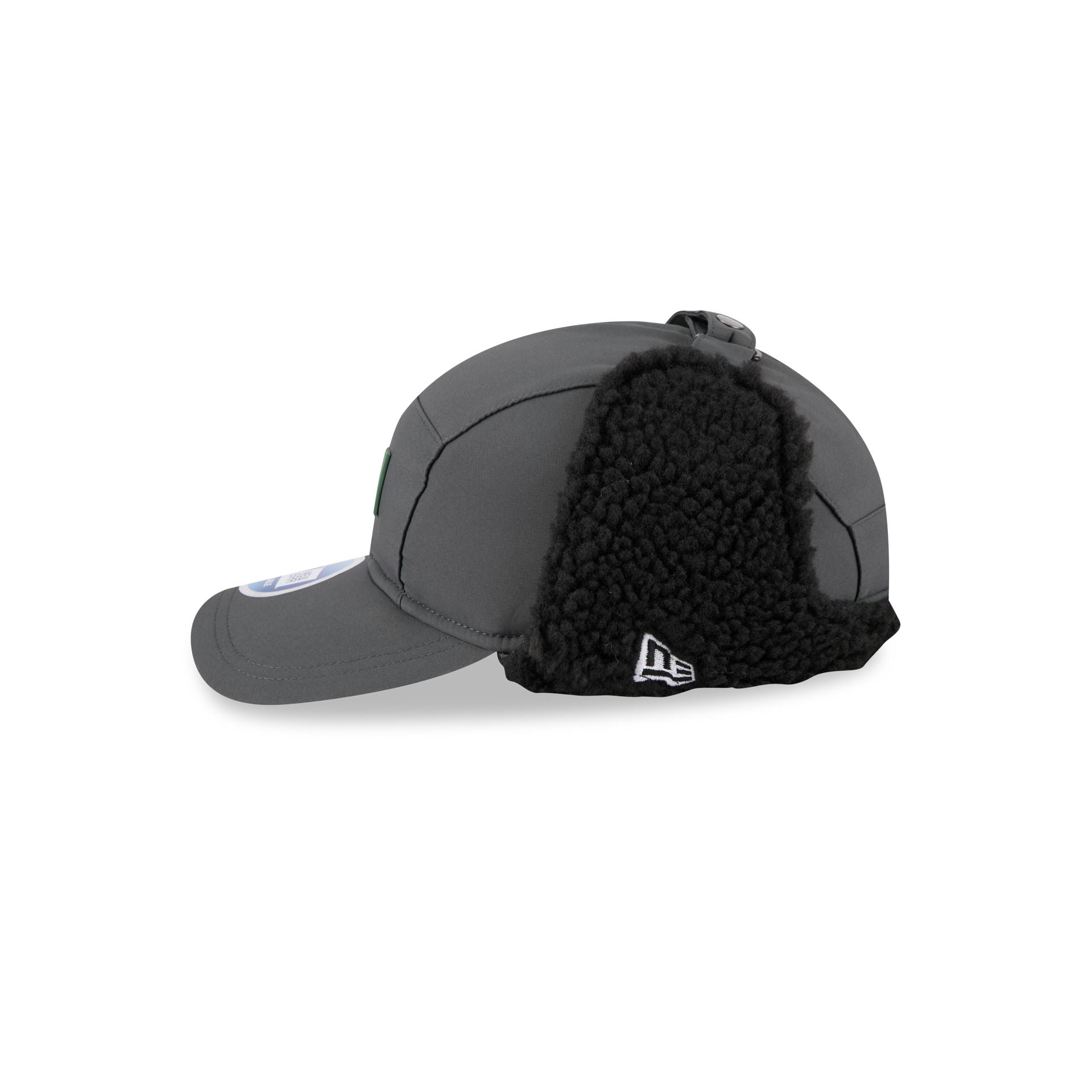 Green Bay Packers 2025 Sideline Cold Weather Steel Clouds Runner Dogear Adjustable Hat