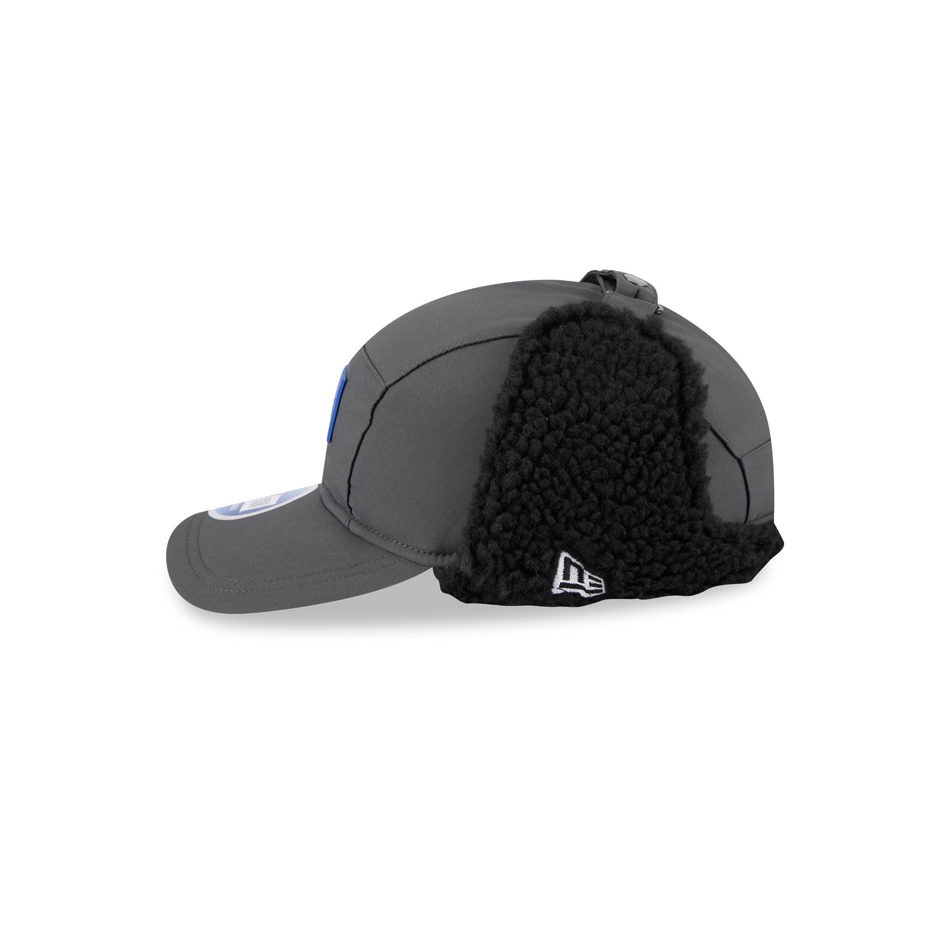 Los Angeles Rams 2025 Sideline Cold Weather Steel Clouds Runner Dogear Adjustable Hat